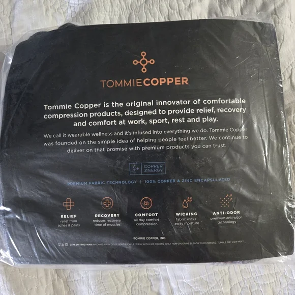 New in bag Tommie Copper 6 pack ultraguard compression ankle socks large - Picture 4 of 4